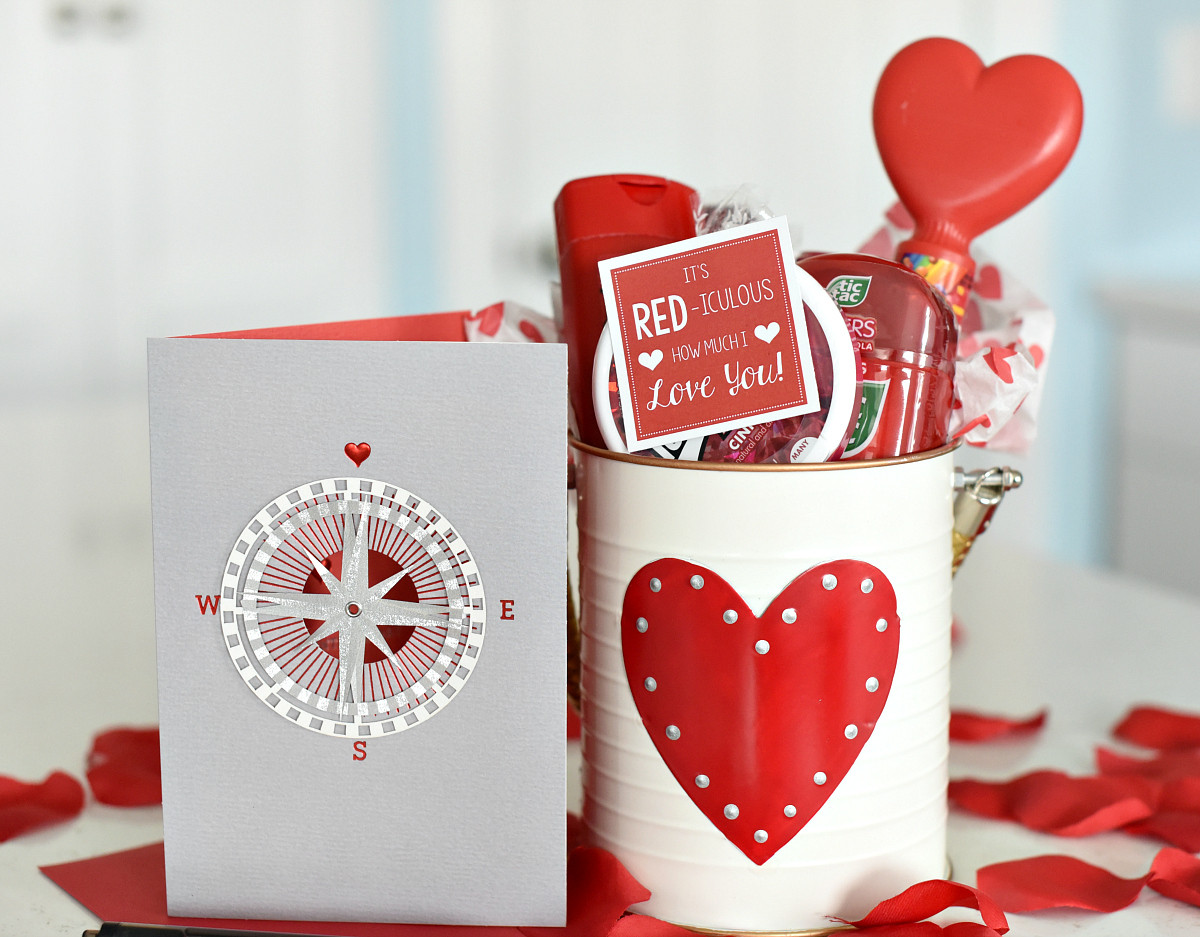 Gift Ideas For Him On Valentines
 Cute Valentine s Day Gift Idea RED iculous Basket
