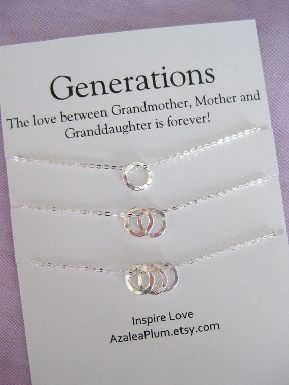Gift Ideas For Mother And Daughter
 Mother of Bride Gift GRANDMOTHER Mother Daughter Jewelry