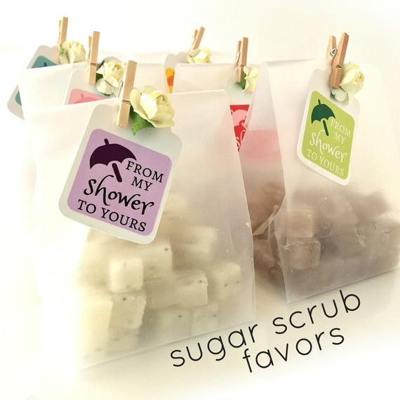 Gift Ideas For Sugar Baby
 Baby Shower Favors Mini Sugar Scrubs 3 00 each Unique