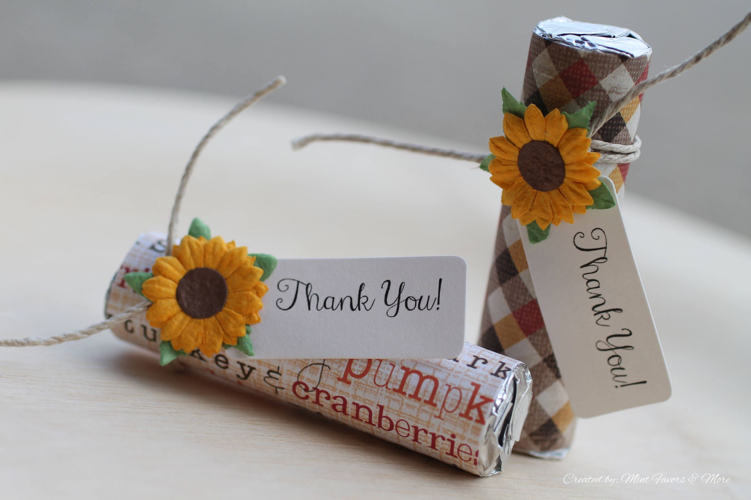 Gift Ideas For Thanksgiving Dinner
 Thanksgiving dinner party favors thank you t holiday