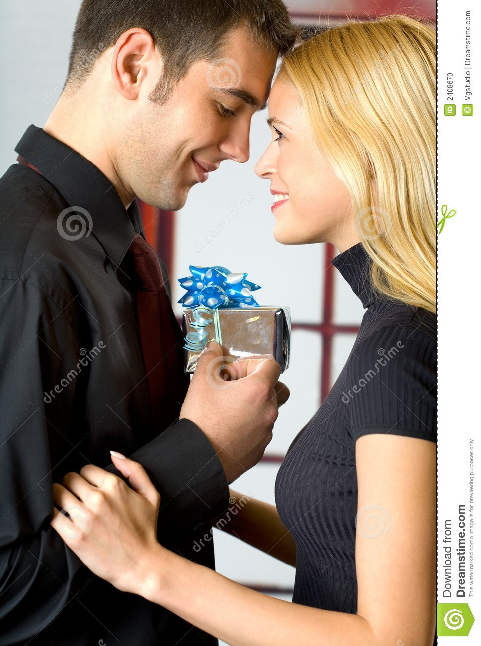 Gift Ideas For Young Couples
 Young Couple With Gifts Stock Image