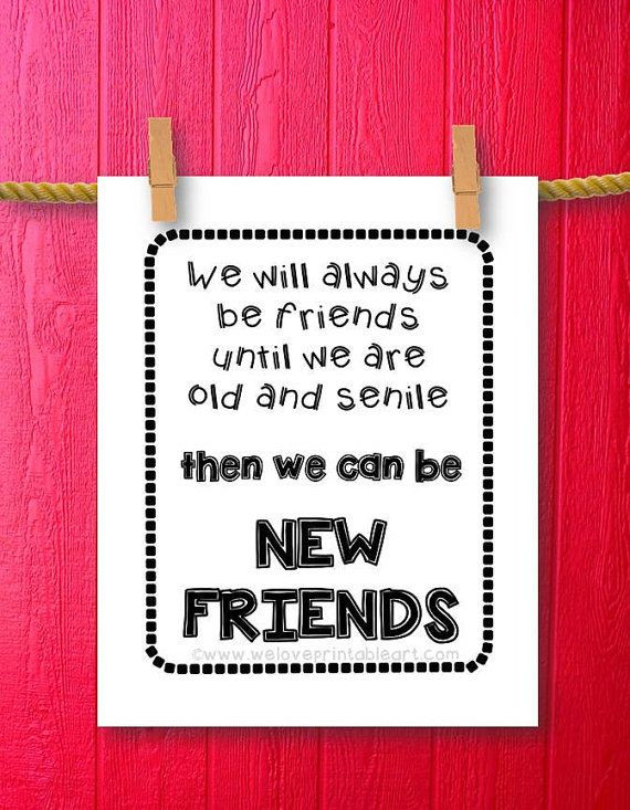 Gift Of Friendship Quotes
 Gift for Best Friend Wall Decor Quote by