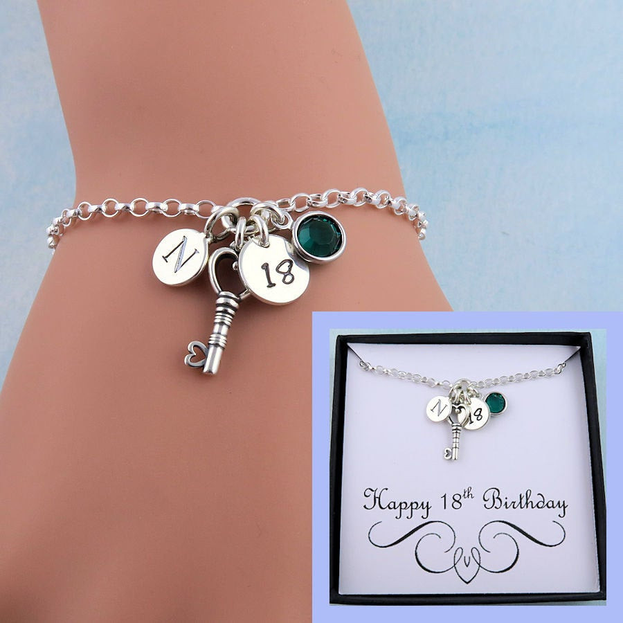 Gifts For 18th Birthday
 18th Birthday Bracelet With Message Card 18th Birthday Gift