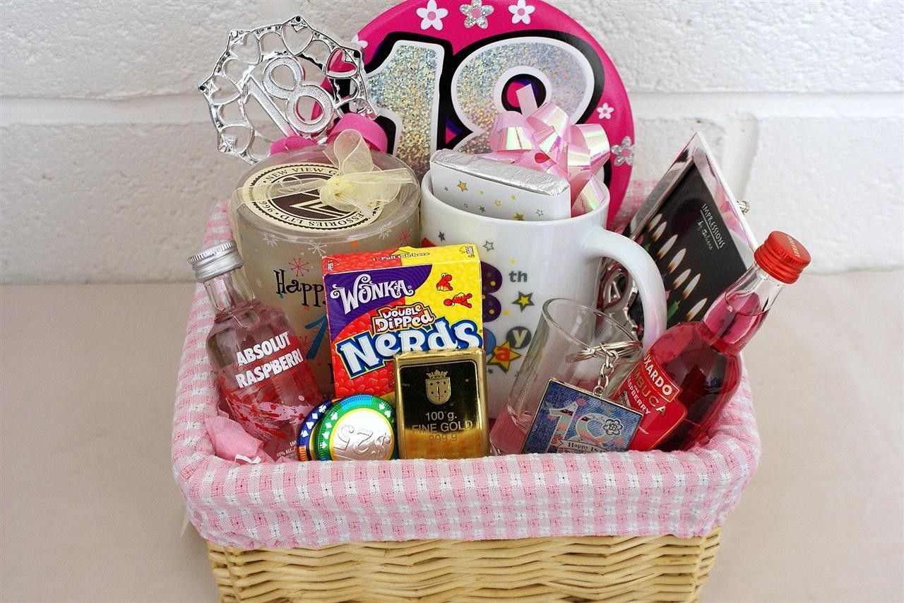 Gifts For 18th Birthday
 birthday baskets Google Search