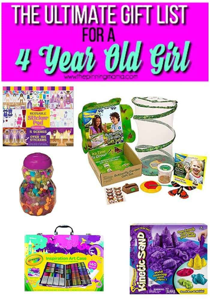 Gifts For 4 Year Old Baby Girl
 Best Gifts for a 4 year old Girl • The Pinning Mama