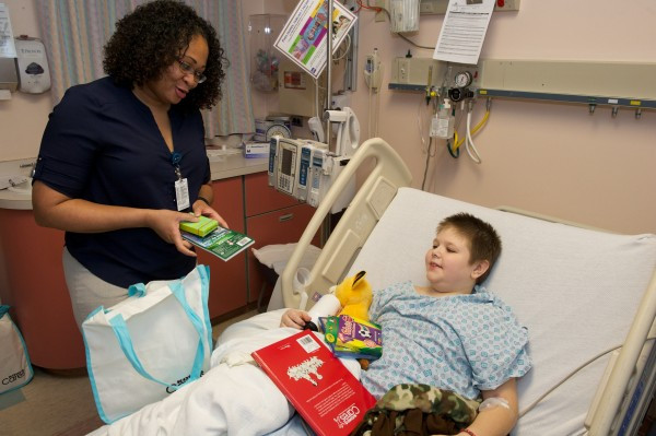 Gifts For Child In Hospital
 Gift bags brighten patient stays at Akron Children’s