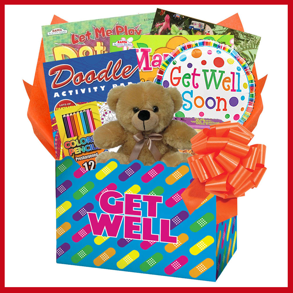 Gifts For Child In Hospital
 Kids Get Well Gift Box of Things to Do will keep kids