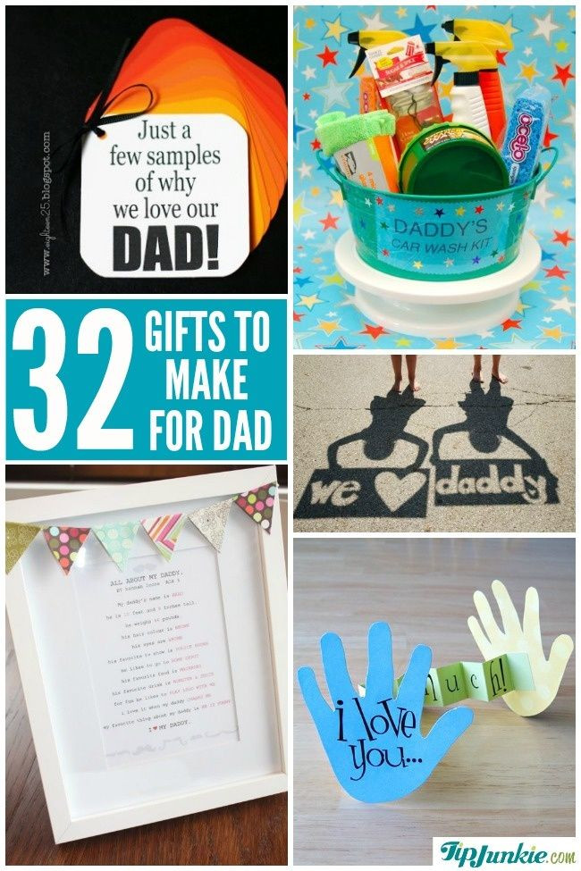 Gifts For Daddy From Kids
 32 Best Homemade Fathers Day Gifts