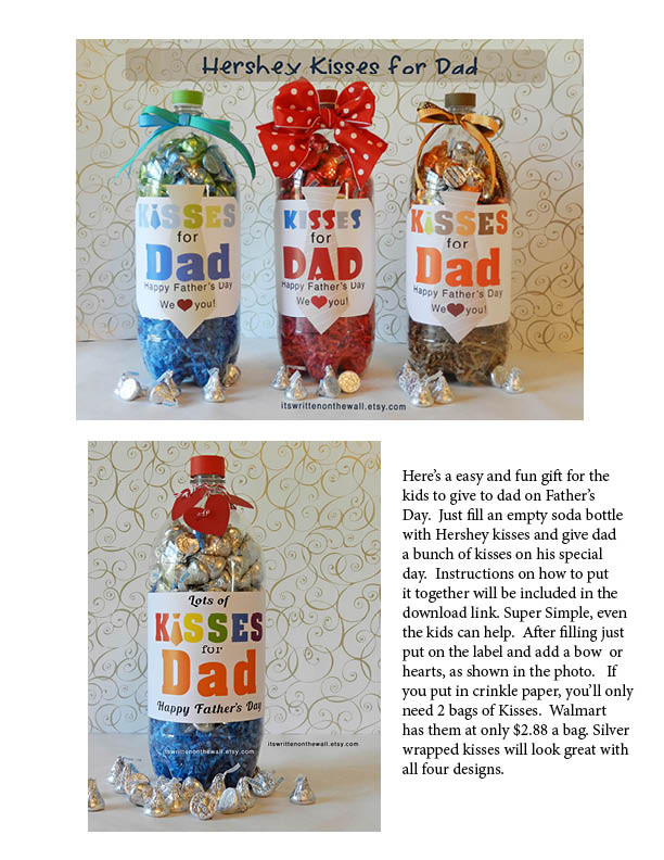 Gifts For Daddy From Kids
 It s Written on the Wall Fathers Day Gift Ideas For the