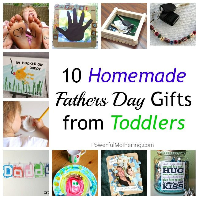 Gifts For Daddy From Kids
 10 Homemade Fathers Day Gifts from Toddlers