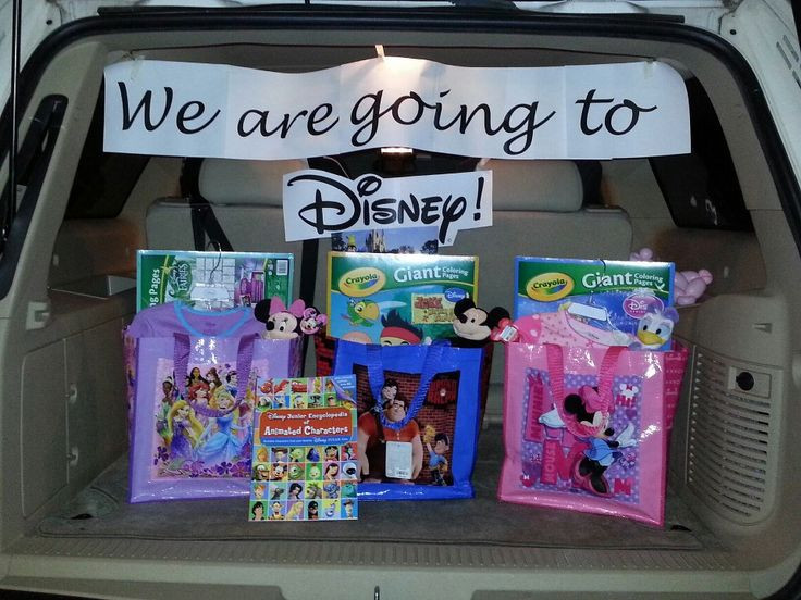 Gifts For Kids Going To Disney
 17 Best images about Surprise We re Going to Disney on