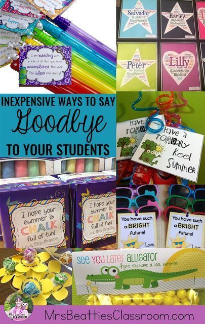 Gifts For School Kids
 10 Fun Inexpensive Ways to Say Goodbye to Students