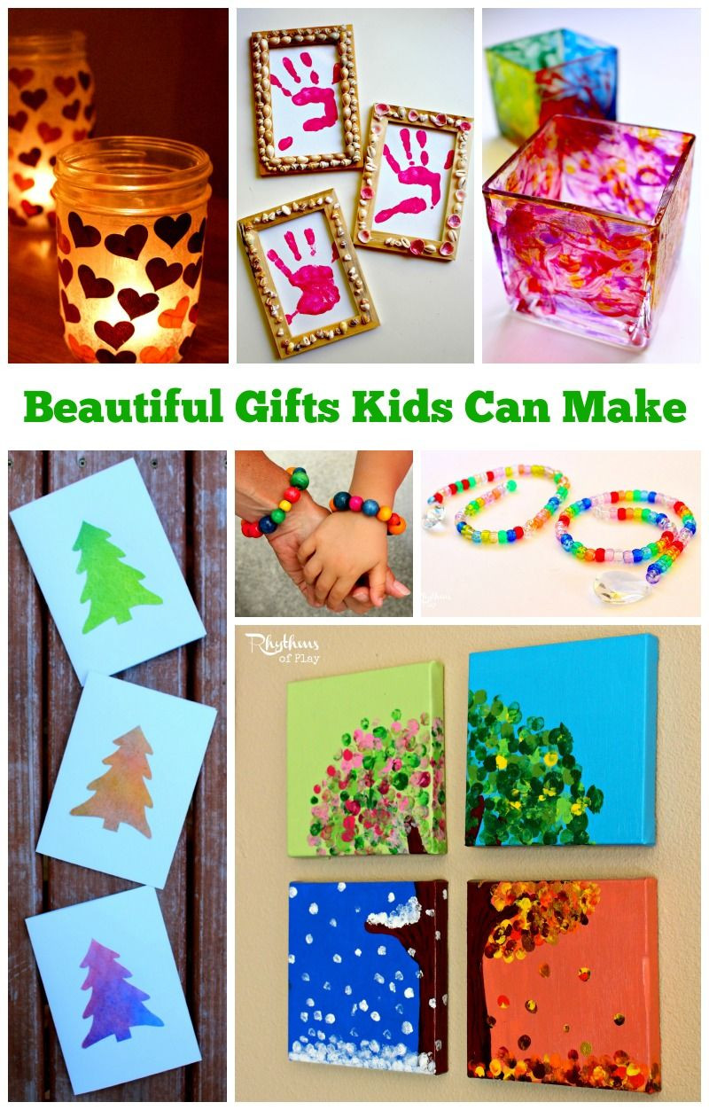 Gifts From Kids
 Homemade Gifts Kids Can Make for Parents and Grandparents