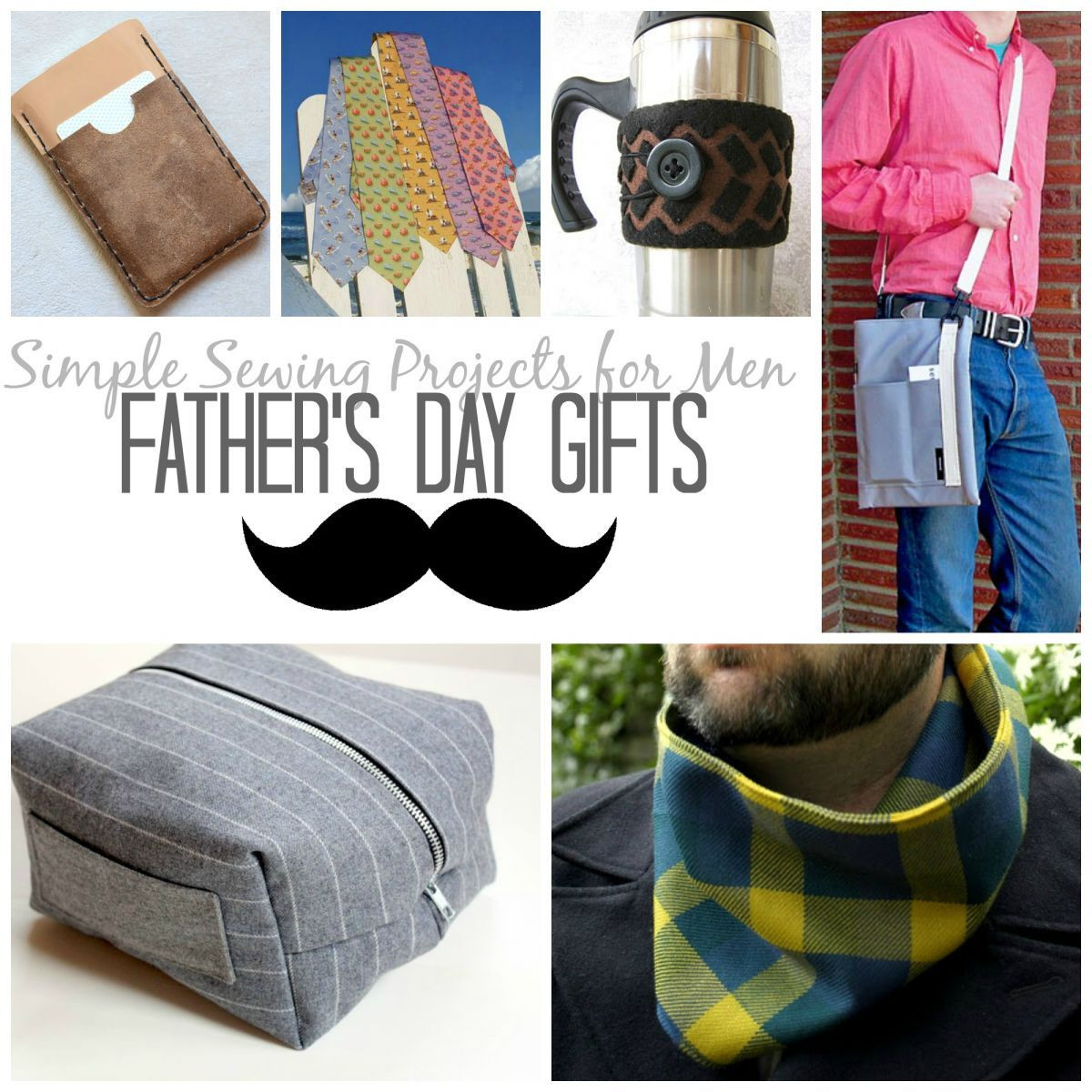 Gifts To Sew For Men
 21 Simple Sewn Gifts for Men Birthday & Father s Day