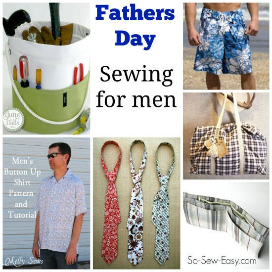 Gifts To Sew For Men
 Fathers Day sewing ideas – sewing for men – Tip Junkie