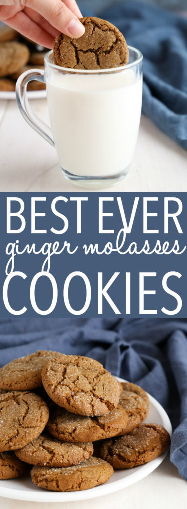 Gingerbread Molasses Cookies Recipe
 Best Ever Ginger Molasses Cookies better than Starbucks