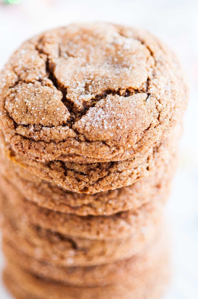 Gingerbread Molasses Cookies Recipe
 Chewy Ginger Molasses Cookies Aberdeen s Kitchen