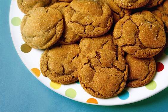 Gingerbread Molasses Cookies Recipe
 Chewy Ginger Molasses Cookies