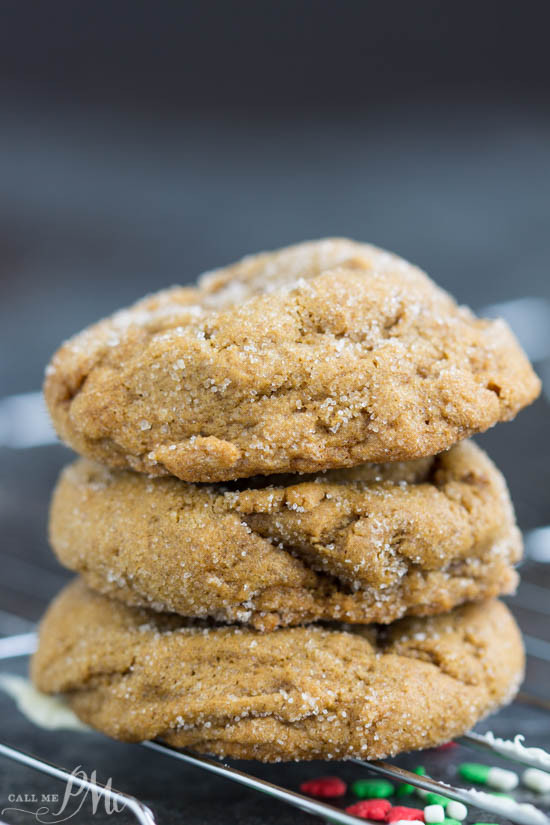 Gingerbread Molasses Cookies Recipe
 Blue Ribbon Chewy Molasses Ginger Cookies Call Me PMc