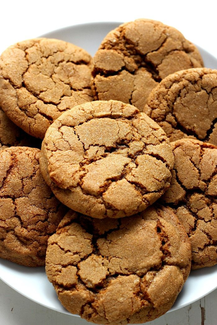 Gingerbread Molasses Cookies Recipe
 Chewy Ginger Molasses Cookies Recipe