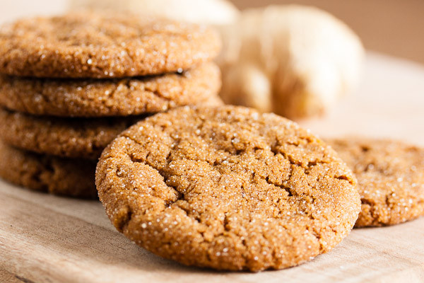 Gingerbread Molasses Cookies Recipe
 Fresh Ginger Molasses Cookies