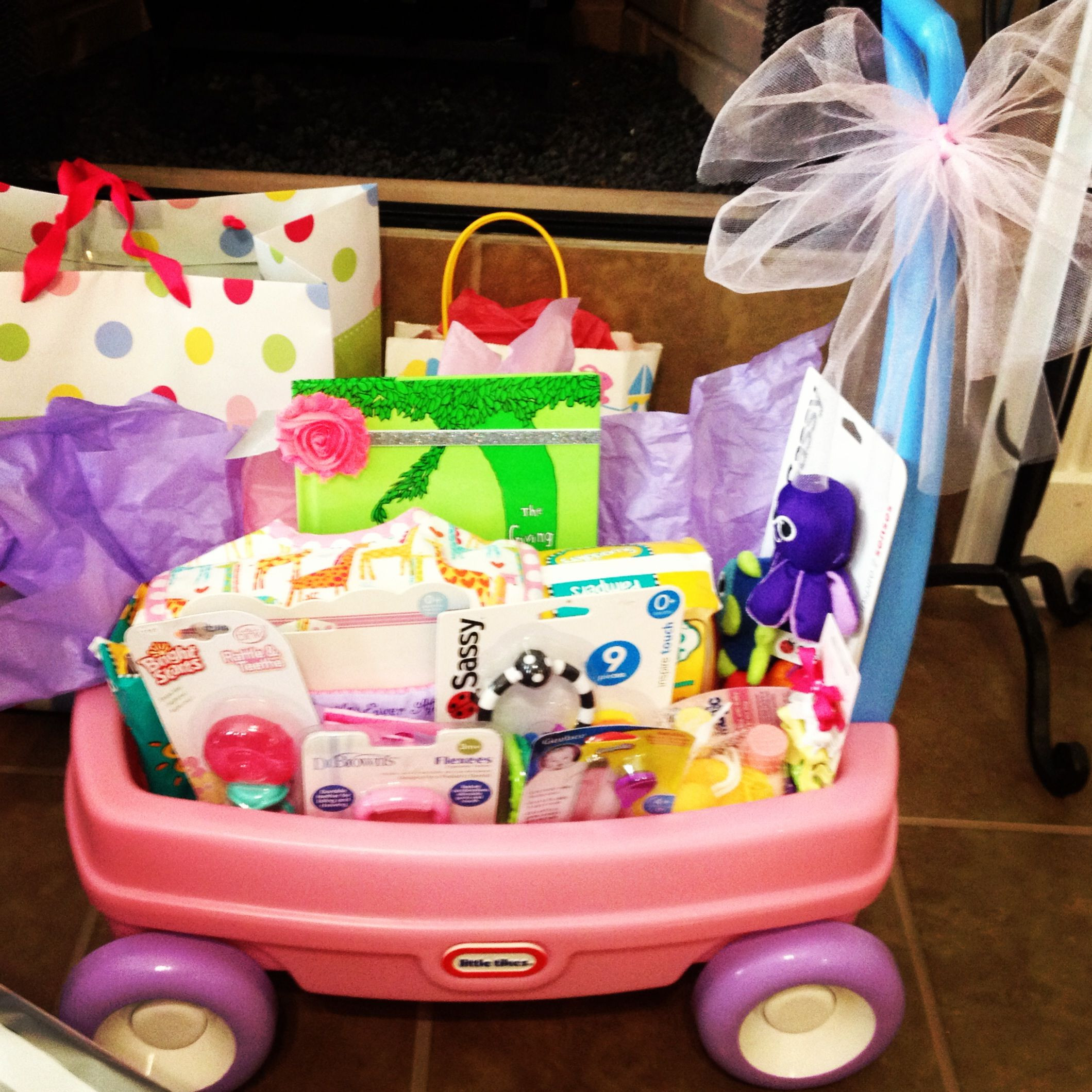 Girl Baby Gifts Ideas
 Baby girl wagon t in 2019