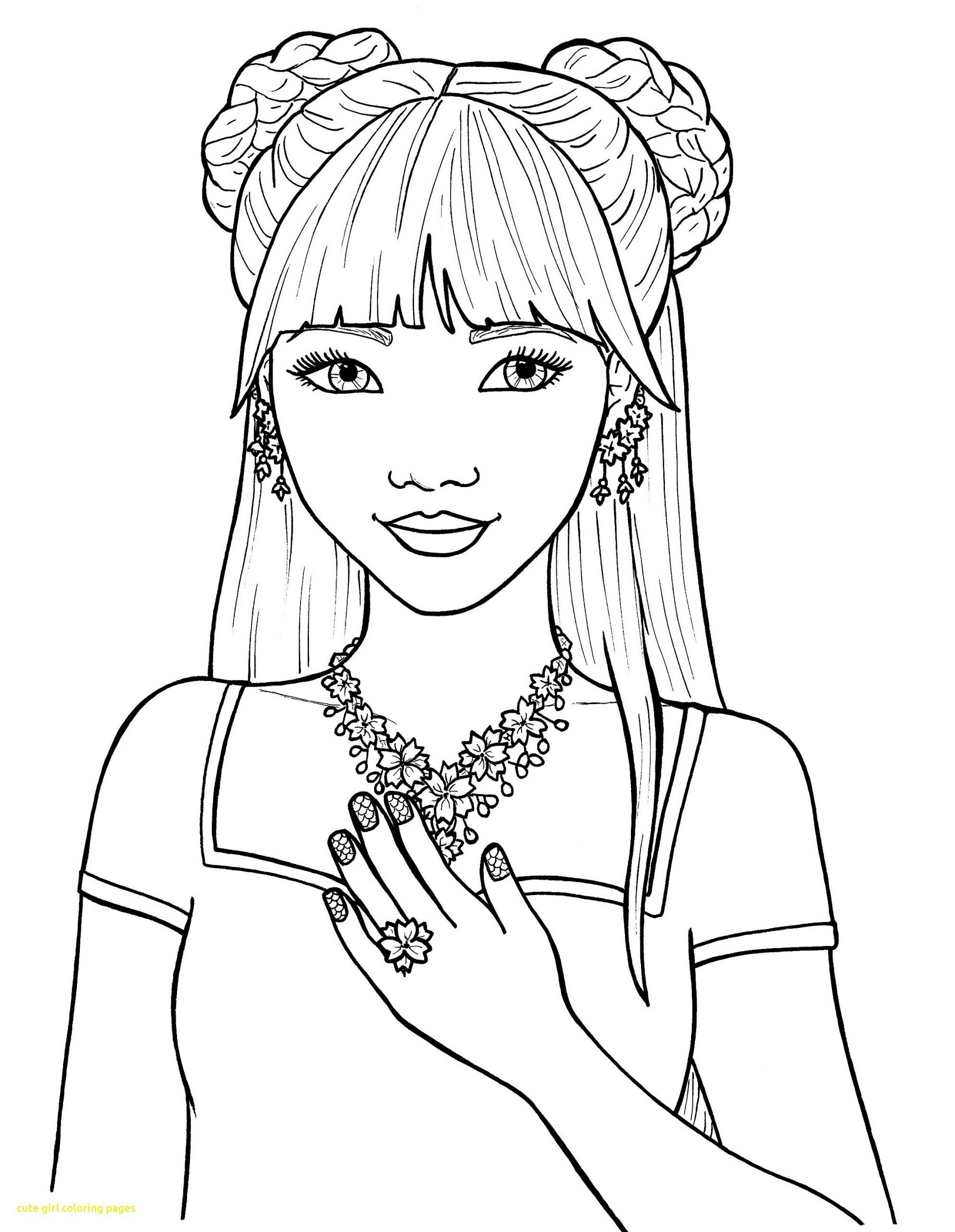 Girl Coloring Pages Printable
 Coloring Pages for Girls Best Coloring Pages For Kids