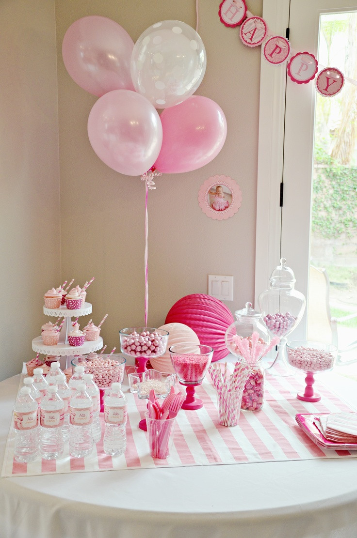 Girl Themed Birthday Party
 A Pinkalicious themed party for a 3 year old