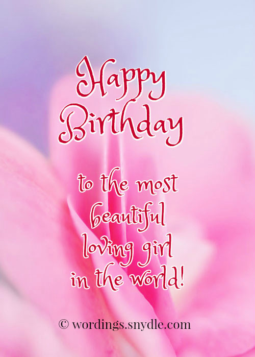Girlfriend Birthday Quote
 Happy Birthday Wishes for Girlfriend – Wordings and Messages