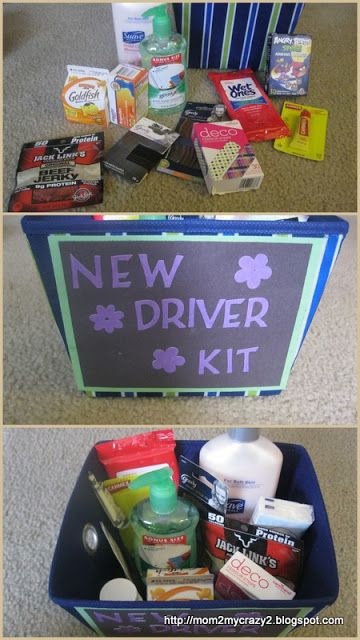 Girls 16 Birthday Gift Ideas
 Sweet 16 New Driver Survival Kit