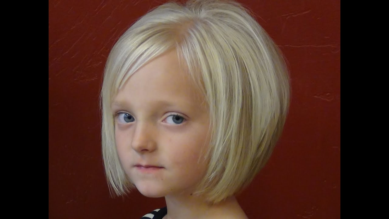 Girls Bob Haircuts
 Style Short Hair on Little Girls