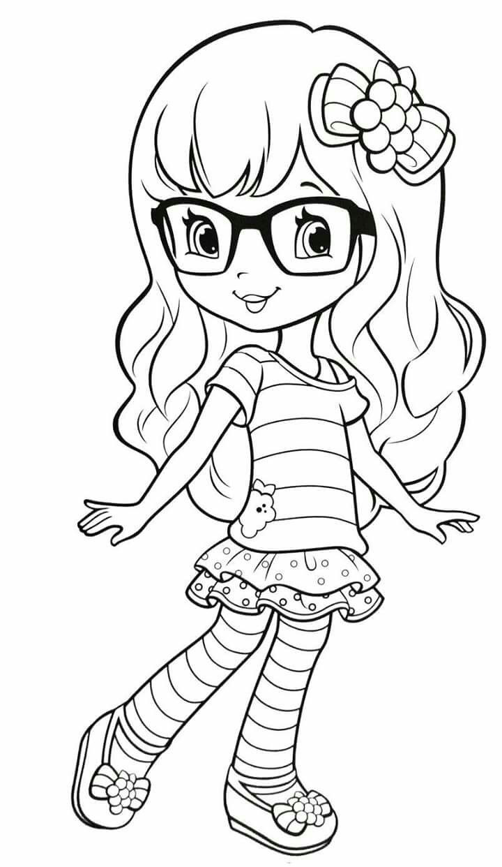 Girls Coloring Pages
 HoB ♥ Plotten