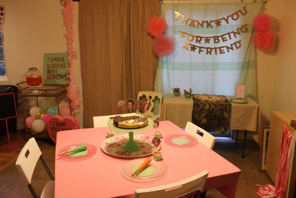 Girls Dinner Party Ideas
 The golden girls Dinner Party Party Ideas