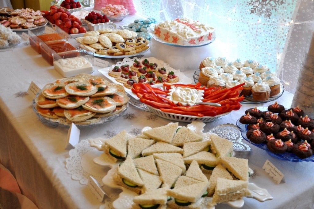 Girls Party Food Ideas
 Food Ideas for Winter Party