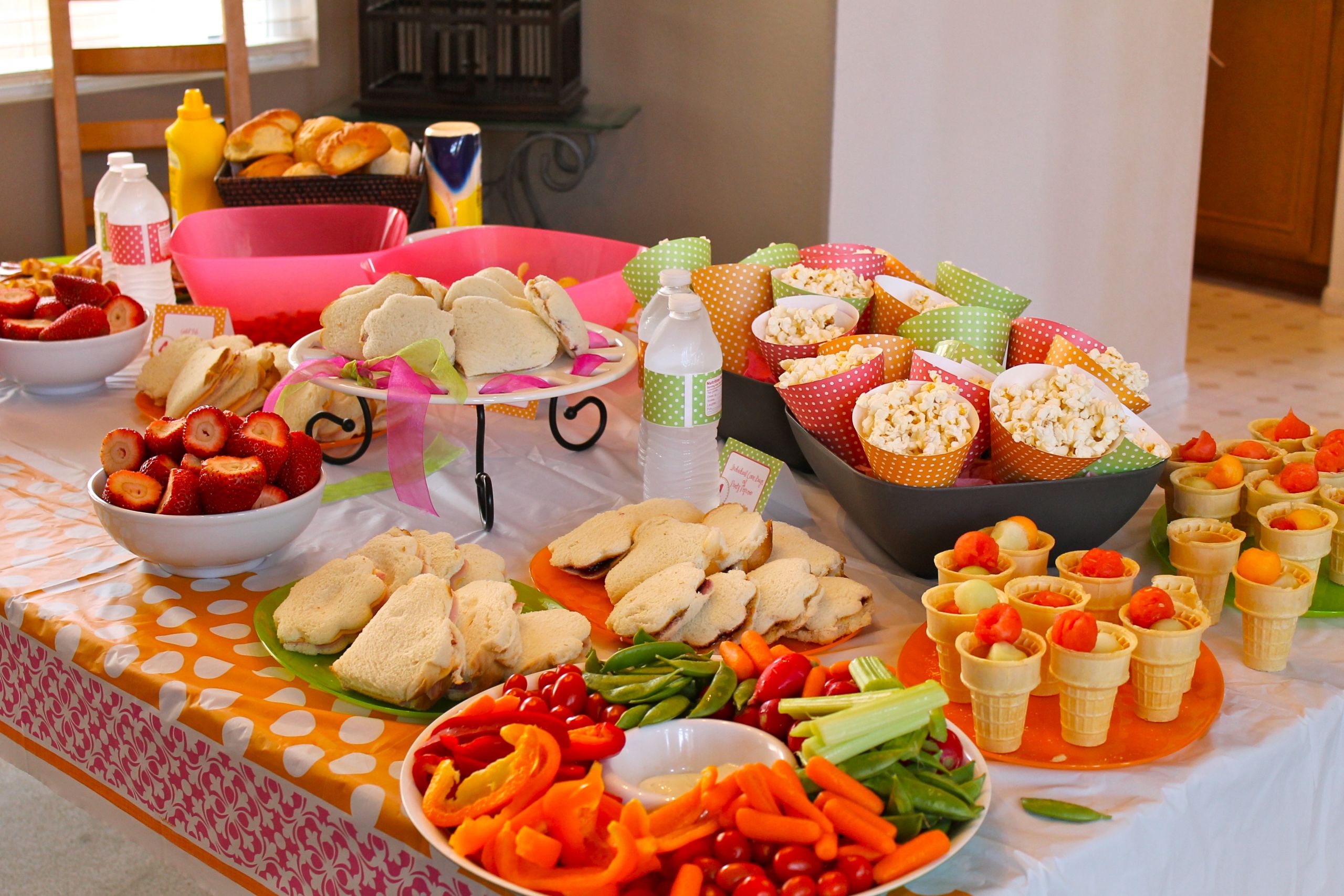 Girls Party Food Ideas
 real party photos