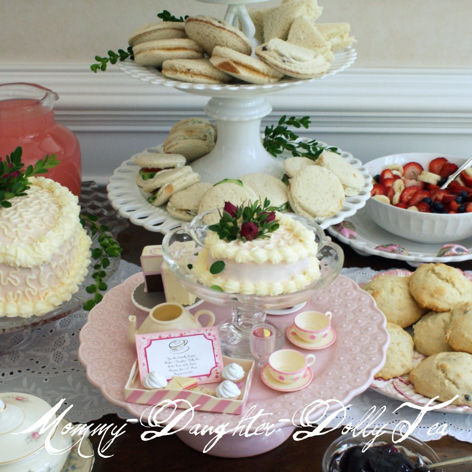 Girls Tea Party Food Ideas
 A Little Loveliness Mommy Daughter Dolly Tea Menu