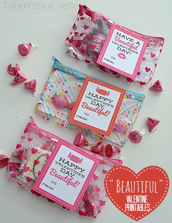Girls Valentine Gift Ideas
 "Beautiful" Valentine s Day Printables Tween or Teen