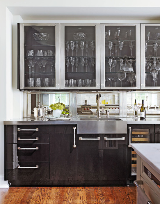 Glass Door Kitchen Cabinet
 Distinctive Kitchen Cabinets with Glass Front Doors