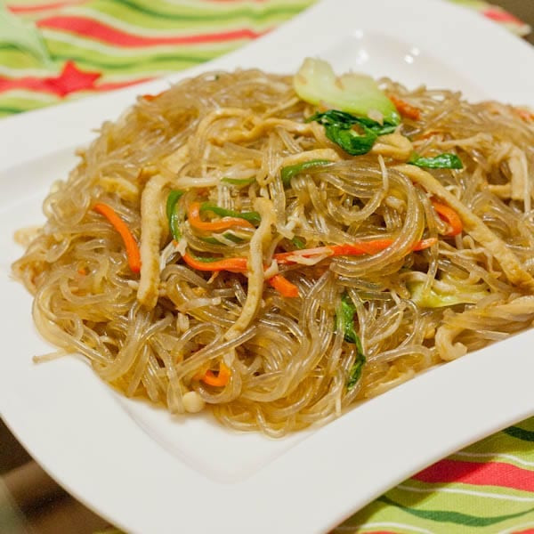 Glass Noodles Recipe
 Authentic Japchae Stir Fried Korean Glass Noodles
