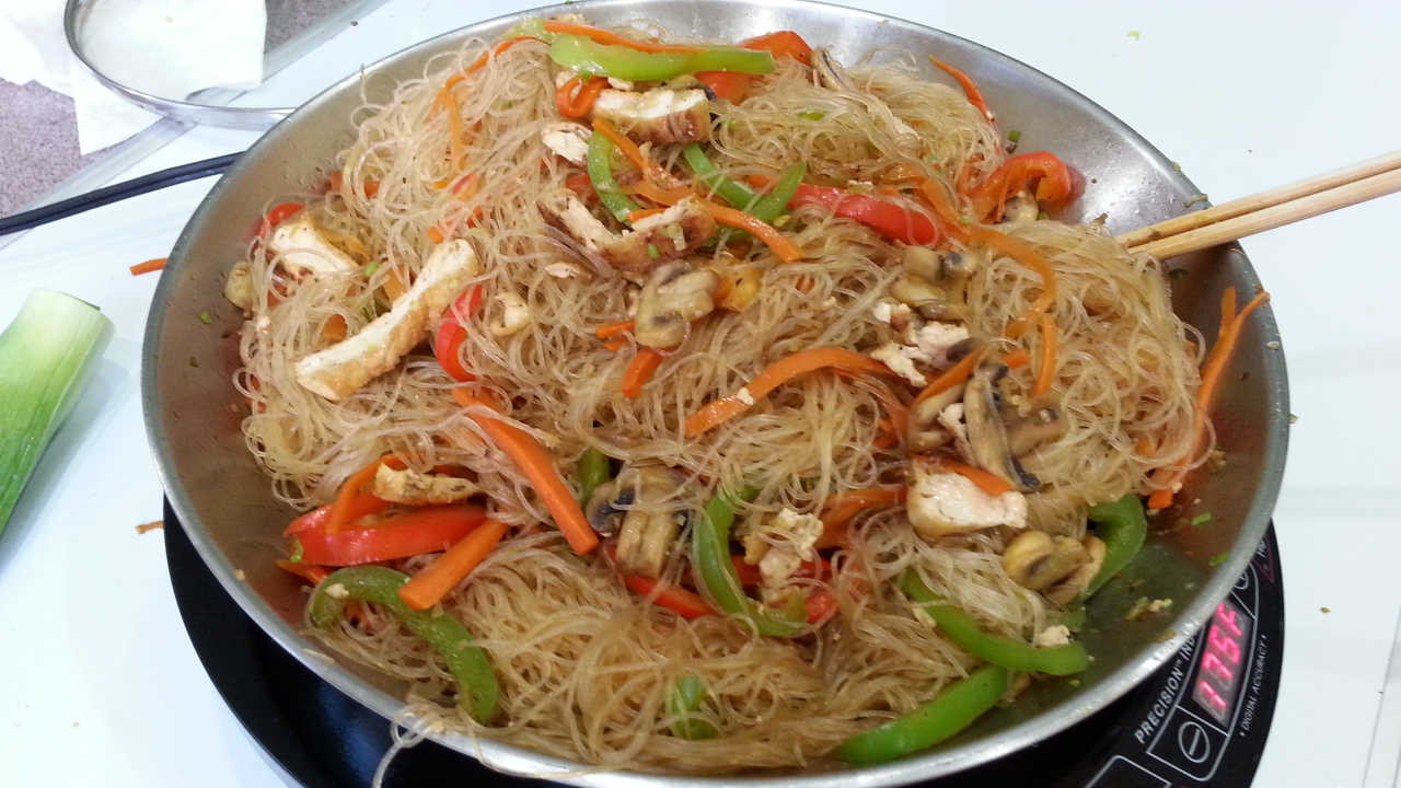 Glass Noodles Recipe
 Ve arian Stir fry Glass Noodle with Tofu Recipe Miến