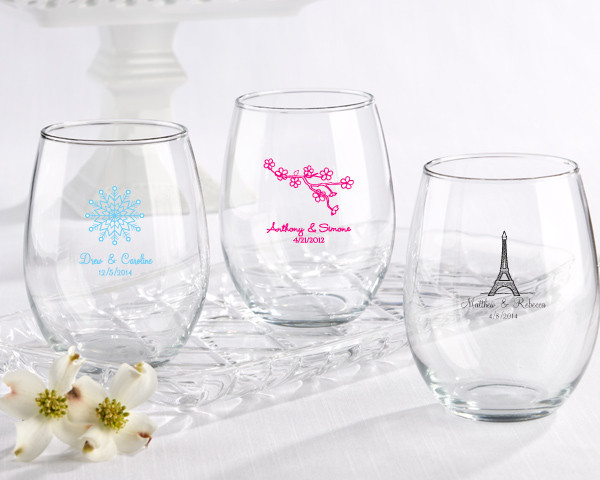 Glass Wedding Favors
 What Are The Most mon Wedding Favors