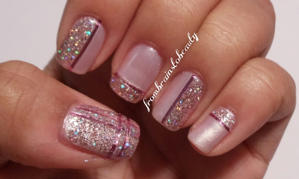 Glitter Nail Art Designs Pictures
 40 Nail Designs with Glitter and Bling