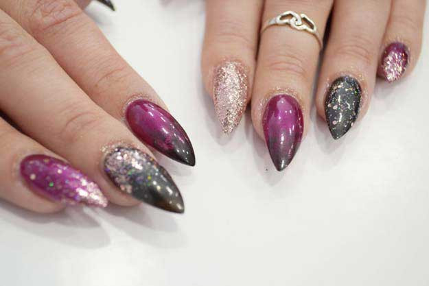Glitter Ombre Nails Tutorial
 36 Best Tutorials For Ombre Nails The Goddess