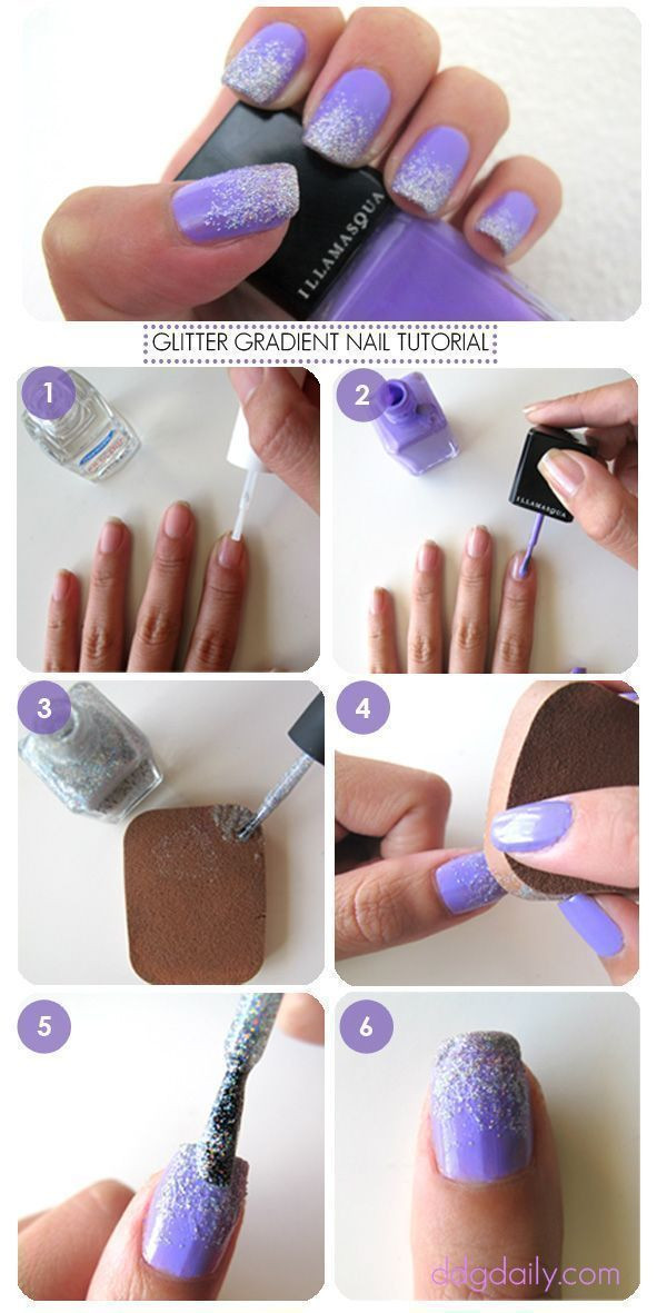 Glitter Ombre Nails Tutorial
 Make A Statement 5 ways to jazz up your digits