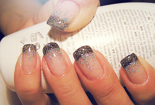 Glitter Tip Nails
 Keep Calm and Glitter BYS Launches The All New