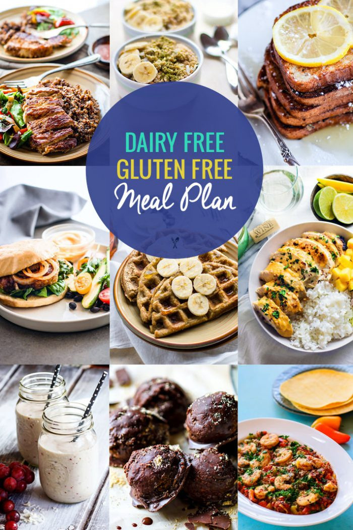 Gluten Free Dairy Free Dinner Recipes
 Healthy Dairy Free Gluten Free Meal Plan Recipes