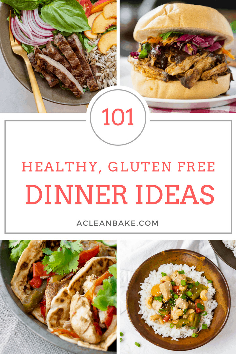 Gluten Free Dairy Free Dinner Recipes
 101 Healthy Gluten Free Dinner Ideas Tips for Starting