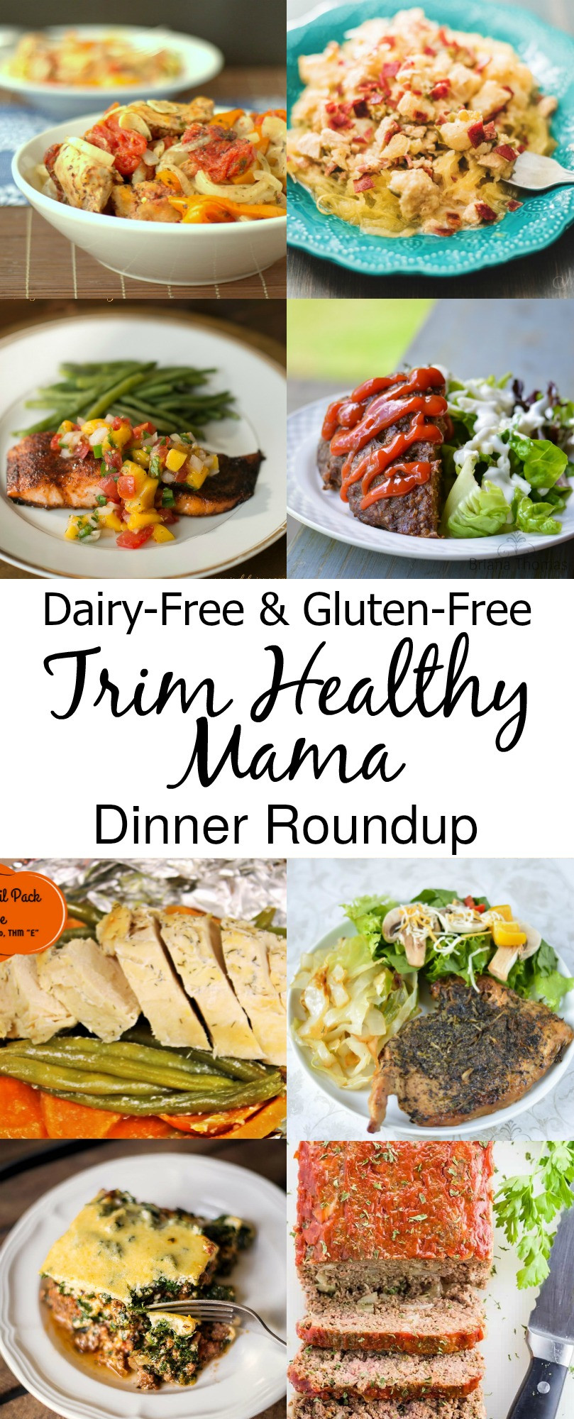 Gluten Free Dairy Free Dinner Recipes
 Dairy Free and Gluten Free Trim Healthy Mama Dinners