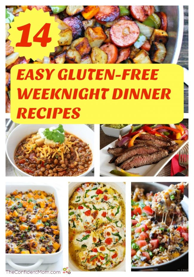Gluten Free Dairy Free Dinner Recipes
 14 Easy Gluten Free Weeknight Dinner Recipes The