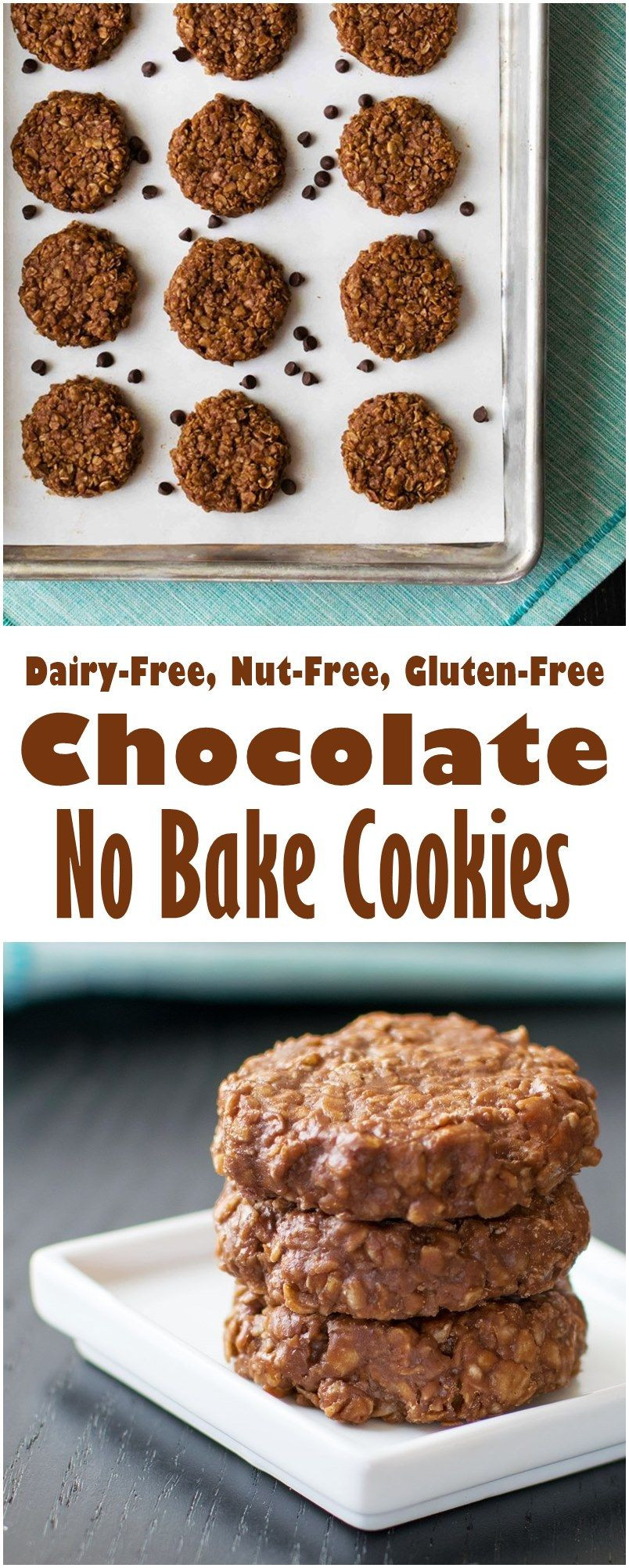 Gluten Free Dairy Free No Bake Cookies
 Dairy Free Chocolate No Bake Cookies Recipe